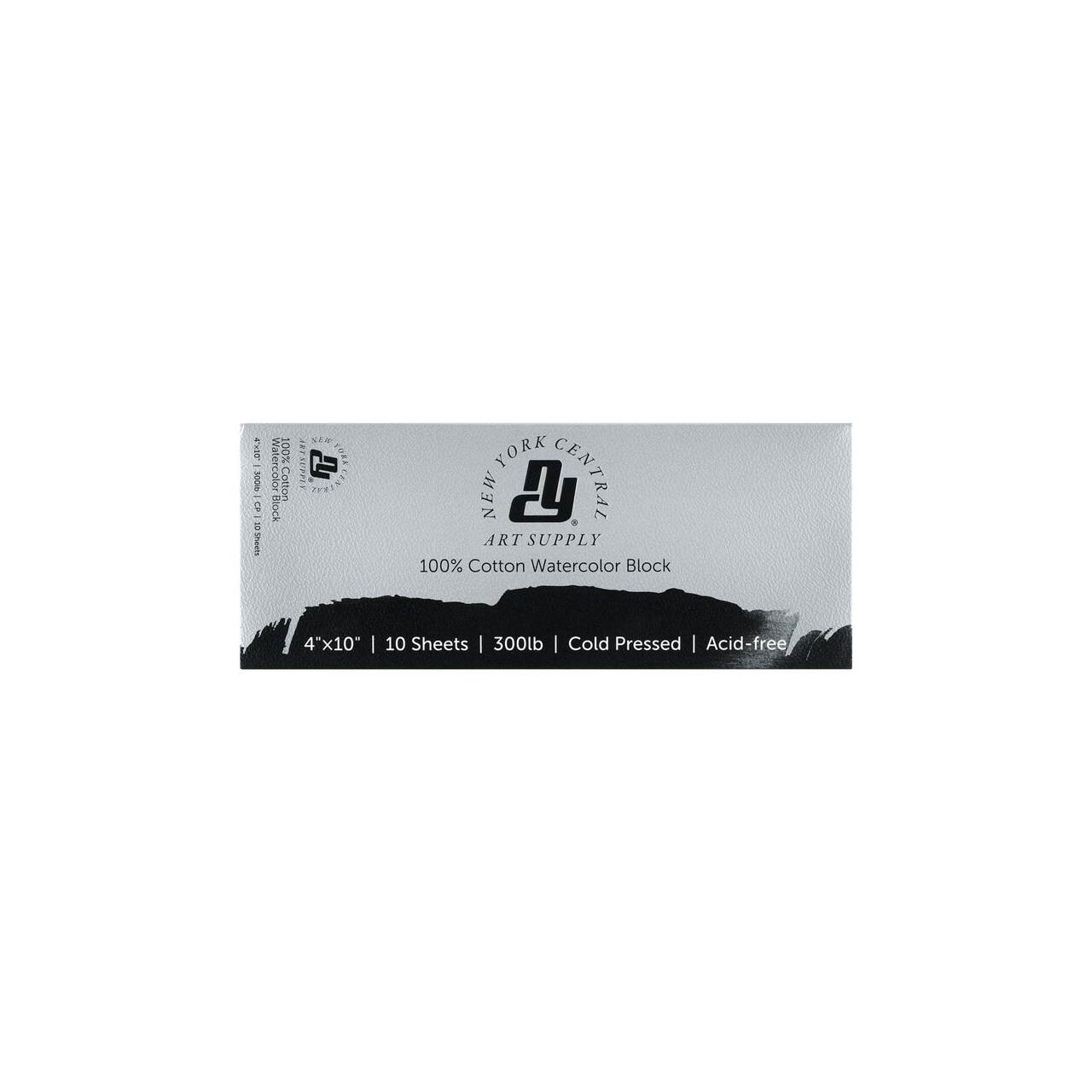 New York Central Watercolor Block, 300 lb Cold Press- Archival Watercolor Paper for Artists, Gelatin Sized, Durable Water Color Paper, Suitable for Wet and Dry Media